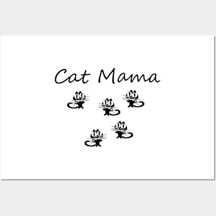 Cat Mama Posters and Art